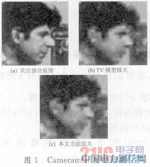 一种自适应耦合TV和高阶PDE的图像放大模型