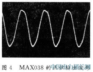 MAX038оƬ�ڲ��η������е�Ӧ��