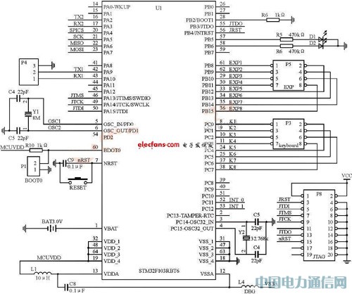 基于微处理器和射频收发芯片的近程无线数传系统设计