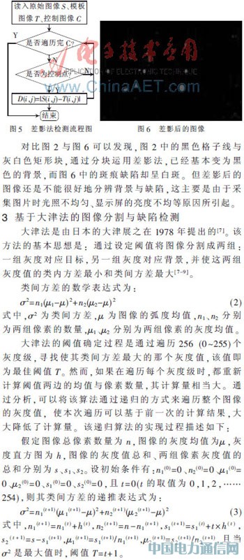 ���ڹǼ�ģ����׼��OLED��ʾ���ߺ�ȱ�ݼ�⼼��